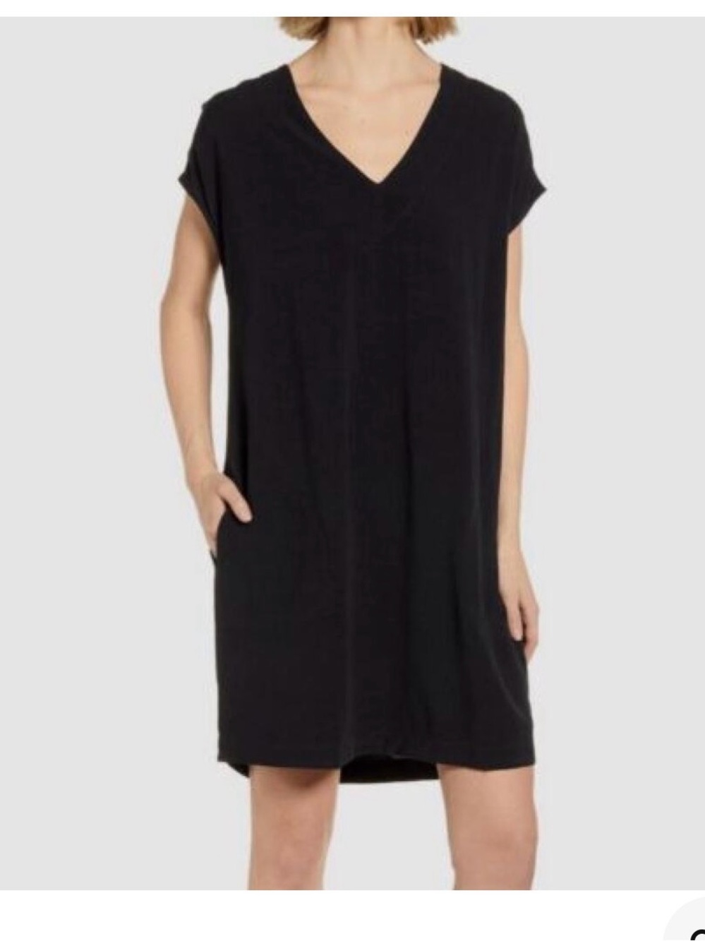 Splendid Evian V-Neck Mini Dress